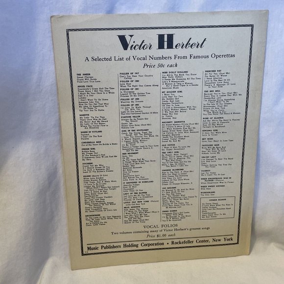 I'm Falling In Love With Someone Sheet Music in F 1910 M. Witmark & Sons 11769 - Picture 3 of 8